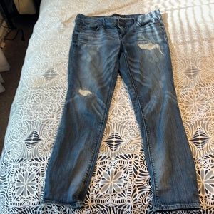 Express low rise Stella ankle skinny jeans size 8